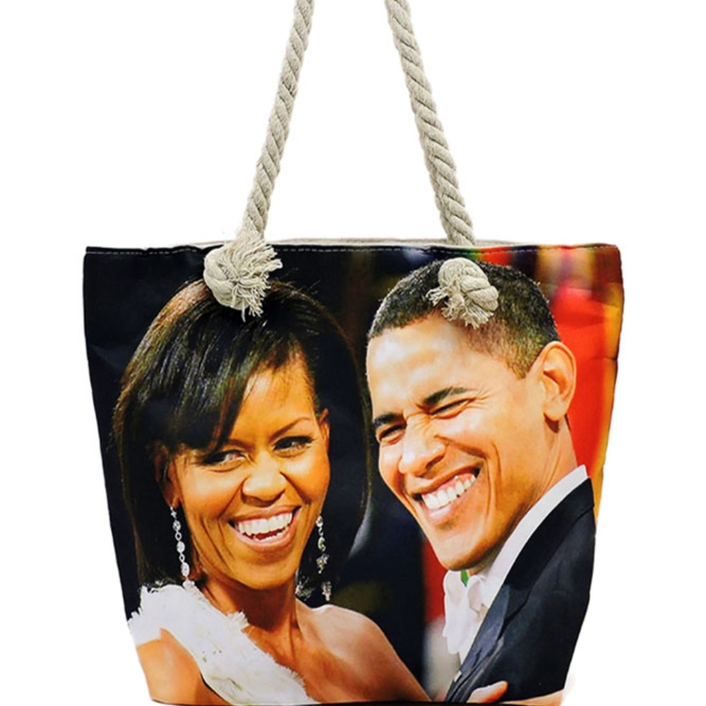 OBAMA PRINT TOTE